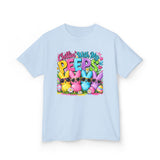 Kids Tee — "Chillin' With My Peeps" Bunny Sunglasses Shirt