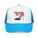 Trump Girl Trucker Hat — Feminine Heel Graphic (Pairs well with Matching Tee)
