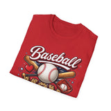Baseball Mom T-Shirt — Cool Animal Print Design