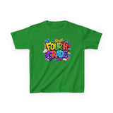 Fourth Grade Kids T‑Shirt — Colorful Back-to-School Tee