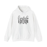 Limited Edition Hoodie – 'Limited Edition' Script & Arrow Graphic Pullover