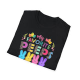 Nana Easter T-Shirt — "My Favorite Peeps Call Me Nana" with Fun Animal Print