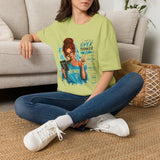 T-Shirt — “I Might Be an Overthinker But…I Overthink so I can Overcome” Red Head Graphic Tee for Overthinkers