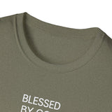 Blessed by God, Spoiled by My Husband — Personalized T-Shirt (Add Name & Position at Checkout)