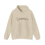Hoodie — "A Little Bit Dramatic" Cozy Script Hooded Sweatshirt