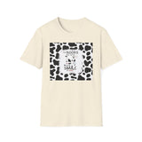 Funny Farmhouse T-Shirt — "The Boobs Are Real, The Smile Is Fake"