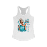 Blonde "Overthinker" Women's Ideal Racerback Tank