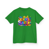 Kids Kindergarten T-Shirt — Colorful Back-to-School Graphic Tee