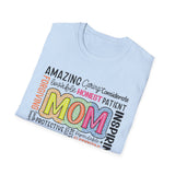 Mom Admiration T-Shirt — 'Mom' Tribute Tee for Mother's Day & Everyday