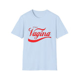 T‑Shirt — "I Enjoy Vagina" Bold Script Graphic Tee