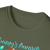 Bunny's Favorite Teacher T-Shirt — Colorful Easter Tee for Educators