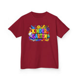 Kids Kindergarten T-Shirt — Colorful Back-to-School Graphic Tee