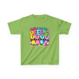 Kids Tee — "Chillin' With My Peeps" Bunny Sunglasses Shirt