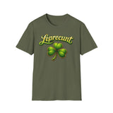 Leprecunt St. Paddy's Day T-Shirt — Funny Inappropriate Irish Humor Tee