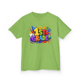 1st Grade Kids T‑Shirt – Colorful Back to School Design