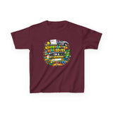 First Grader T-Shirt — "Kindergarten Nailed It" Personalized Last Day of School Tee