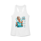 Blonde "Overthinker" Women's Ideal Racerback Tank