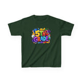 5th Grade Kids T-Shirt — Colorful Back-to-School Graduation Tee