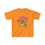 Third Grade Kids T‑Shirt — Cute Donut & School Icons Back-to-School Tee