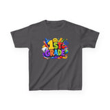 1st Grade Kids T‑Shirt – Colorful Back to School Design