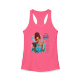 Red Head "Overthinker" Women's Ideal Racerback Tank