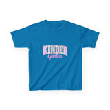 Kindergarten Pink & Green Kids Tee — Back to School Shirt