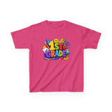 1st Grade Kids T‑Shirt – Colorful Back to School Design