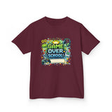 Kids 'Game Over' Last Day of School Tee — Personalized, Color Options
