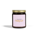 Bridesmaid Proposal Scented Candle — Coconut Apricot Wax (4oz or 9oz)