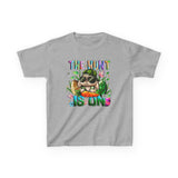 Kids Easter Bunny 'The Hunt Is On' Tee — Colorful Egg Hunt Shirt for Children