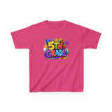 5th Grade Kids T-Shirt — Colorful Back-to-School Graduation Tee