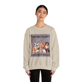 Dogs Make Me Happy Crewneck Sweatshirt