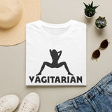 Vagitarian Funny T-Shirt — Hilarious Novelty Tee