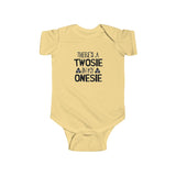 Funny Baby Onesie - "There's a Twosie in My Onesie" Infant Bodysuit
