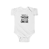Funny Baby Onesie - "There's a Twosie in My Onesie" Infant Bodysuit
