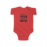 Funny Baby Onesie - "There's a Twosie in My Onesie" Infant Bodysuit