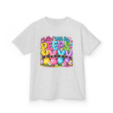 Kids Tee — "Chillin' With My Peeps" Bunny Sunglasses Shirt
