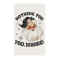 Funny Santa Tea Towel