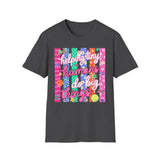 T-Shirt — "Helping Tiny Humans Do Big Things" Colorful Caregiver Tee