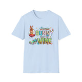 Some Bunny Needs Wine Funny Easter Bunny T-Shirt