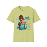 T-Shirt — “I Might Be an Overthinker But…I Overthink so I can Overcome” Red Head Graphic Tee for Overthinkers