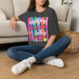 T-Shirt — "Helping Tiny Humans Do Big Things" Colorful Caregiver Tee