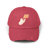 Funny "Va Fan Ghoul" Unisex Distressed Cap