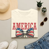 4th of July Cherries T-Shirt — America Patriotic Cherry Graphic Tee