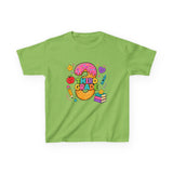 Third Grade Kids T‑Shirt — Cute Donut & School Icons Back-to-School Tee