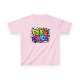 Fourth Grade Kids T‑Shirt — Colorful Back-to-School Tee