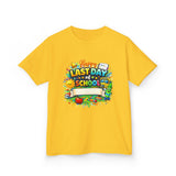Personalizable Kids Tee — "Last Day of School" Customizable Shirt