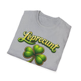 Leprecunt St. Paddy's Day T-Shirt — Funny Inappropriate Irish Humor Tee