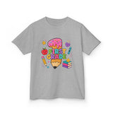 First Grade Kids T‑Shirt — Cute Back to School Pencil & Books Design