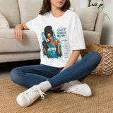 Overthinker Graphic T-Shirt — "I Might Be An Overthinker But..." Brunette Inspirational Tee